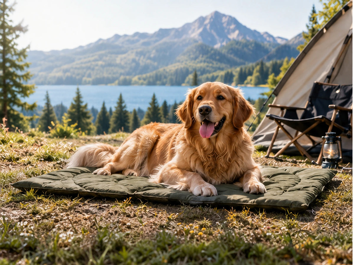 Reversible Foldable Dog Travel Mat