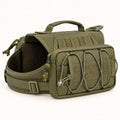 Outdoor Dog Hiking Backpack Harness with Side Pouches